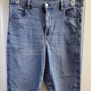 American Eagle Outfitters Blue Jeggings with Soft Denim